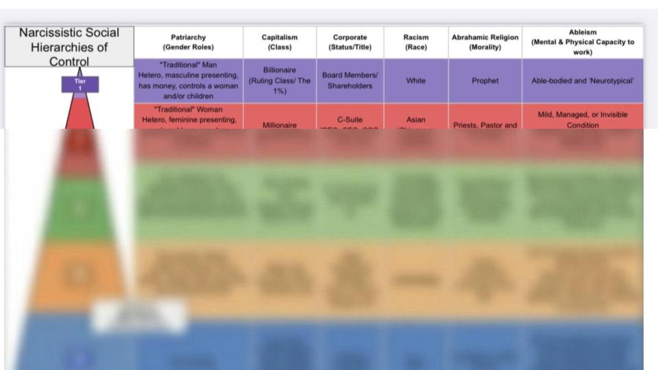 7 Narcissistic Social Hierarchies of Control PDF